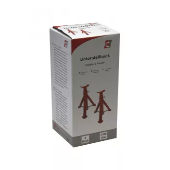 IWH cavalletto pieghevole 2 tonnellate, altezza di lavoro 27,5 - 36,5 cm 10899