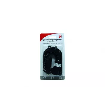 IWH cavo a spirale prolunga 12/24V 10A 3m connettore maschio accendisigari a connettore femmina 019001