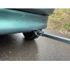 IWH 019800 barra di traino per auto, pieghevole in 3 parti, capacità 2500 kg, giallo