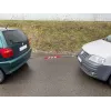 IWH 019800 barra di traino per auto, pieghevole in 3 parti, capacità 2500 kg, giallo