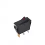IWH Interruttore a bilanciere con illuminazione rossa 12V/24V 10A ON-OFF SPST 19029