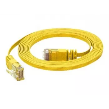 TECLINE Dätwyler cavo patch Cat 6a S/FTP, PiMF, giallo, 3,0 m, 10 Gbit/s, senza alogeni, connettore Hirose TM31 78003Y