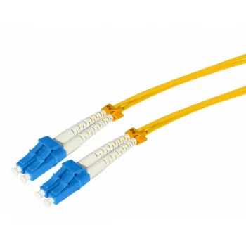 Tecline HD Singlemode OS2 cavo patch in fibra ottica, LC duplex su LC duplex, 0,5 m, giallo 799LL00
