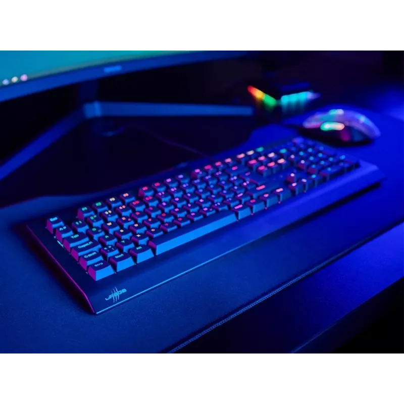 uRage Exodus 600 tastiera meccanica da gaming, switch rossi, nero, QWERTZ tedesco 00217832