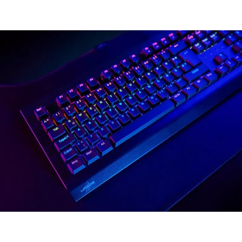 uRage Exodus 600 tastiera meccanica da gaming, switch rossi, nero, QWERTZ tedesco 00217832