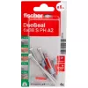fischer DuoSeal 6 x 38 S PH TX A2 K NV set di tasselli (4 pezzi) 557731