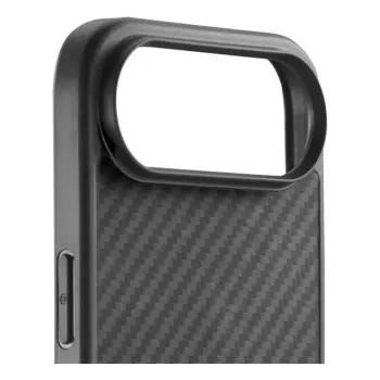 Black Rock custodia robusta Carbon per Apple iPhone Air, nero 00229698