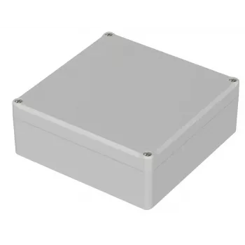 Bopla custodia universale 150 x 150 x 57 mm policarbonato grigio chiaro (RAL 7035) EM 218, 1 pz. 62218300