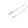 EXERTIS CONNECT cavo USB di ricarica e sincronizzazione A a Type-C 3.1 acciaio argento 1,6m 39910217