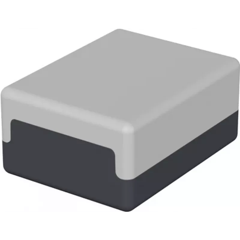Bopla E 406 custodia in polistirene, grigio, 65 x 50 x 30 mm, IP40, chiusura a vite