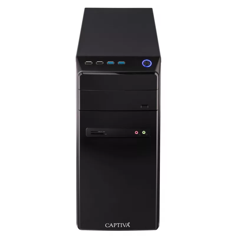 CAPTIVA PC Power Starter R95-671 desktop PC - AMD Ryzen 5 5600G, 16GB RAM, 500GB SSD, Windows 11 Pro