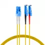 EFB-Elektronik duplex jumper LC-E2000 9/125µ OS2 LSZH giallo 2,0mm 1m O0364.1