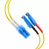 EFB-Elektronik duplex jumper LC-E2000 9/125µ OS2 LSZH giallo 2,0mm 1m O0364.1