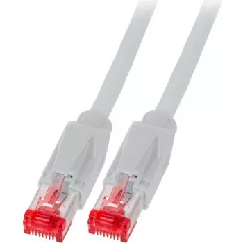 EFB Elektronik cavo patch Cat.6A S/FTP LSZH, RJ45, grigio, 0,25 m K8051.0,25