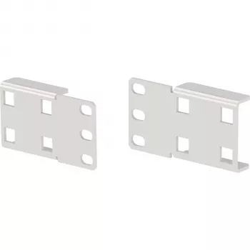 EFB PRO-PDU01.GR set staffe di montaggio PDU, 1 U, RAL 7035 grigio chiaro, 2 pz.