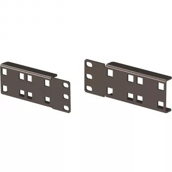 EFB PRO-PDU01.GR set staffe di montaggio PDU, 1 U, RAL 7035 grigio chiaro, 2 pz.