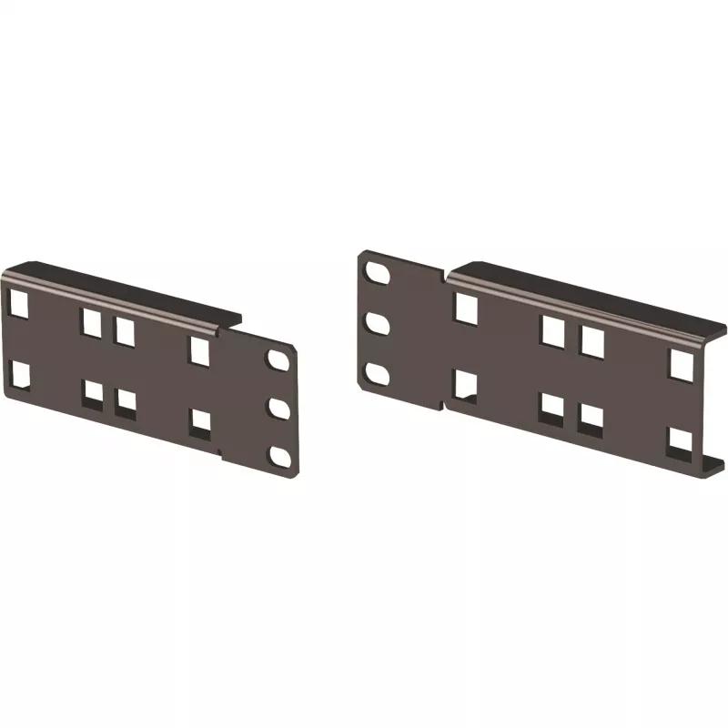 EFB PRO-PDU01.GR set staffe di montaggio PDU, 1 U, RAL 7035 grigio chiaro, 2 pz.
