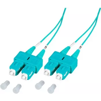 EFB Elektronik SCSCOM3DAQ2 cavo patch fibra ottica duplex SC OM3 multimodale, LSZH acqua