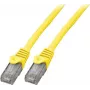 EFB-Elektronik cavo patch Cat.5e U/UTP LSZH CCA, RJ45, giallo, 30 m K8110GE.30