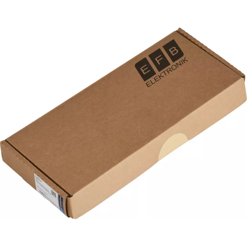 EFB E-20094-24 RJ45 Keystone Slimline/Shortbody Cat.6A certificato a componenti argento, 24 pz.