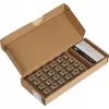 EFB E-20094-24 RJ45 Keystone Slimline/Shortbody Cat.6A certificato a componenti argento, 24 pz.
