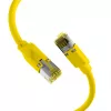 EFB Elektronik cavo patch RJ45 Cat.6A S/FTP LSZH giallo 0,15m (K8560GE.0,15)
