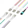 EFB MTP su LC cavo patch fan-out 12 fibre OM3 LSZH Aqua, 7,5 m MTPF12LCOM3-7,5