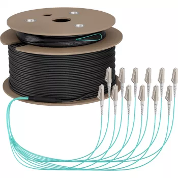 EFB Elektronik cavo trunk U-DQ ZN BH OM3 12G 1x12 LC-LC 100m Dca LSZH - 100 m O8342S100OM3