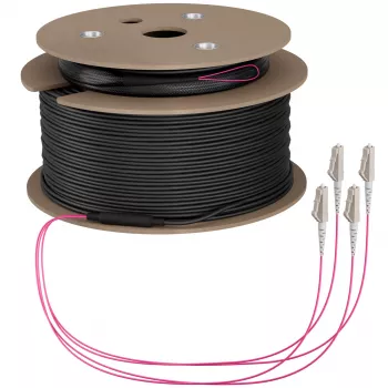 EFB Elektronik cavo trunk U-DQ ZN BH OM4 4G 1x4 LC-LC 180m Dca LSZH O8303S180OM4