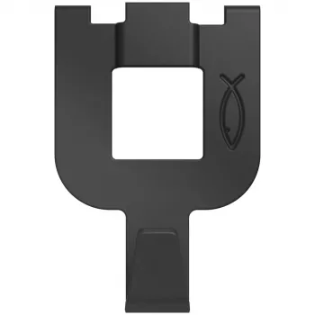 fischer Fast & Fix gancio da parete K NV nero (1 set) – autoadesivo, senza trapano, riutilizzabile