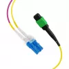 EFB Elektronik MPOF12LCOS2-2 cavo trunk MPO-PLUS/APC(F)-LC OS2 12 fibre tipo B LSZH giallo 2m