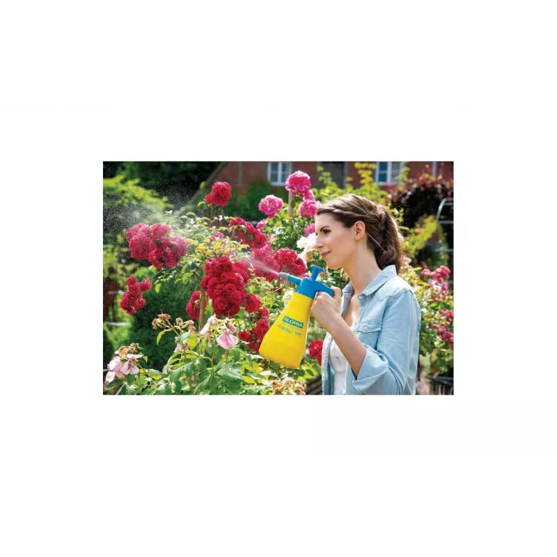 GLORIA Hobby 100 spruzzatore a pressione manuale 1,3 L blu giallo plastica ottone/plastica 3 bar 000015.0000