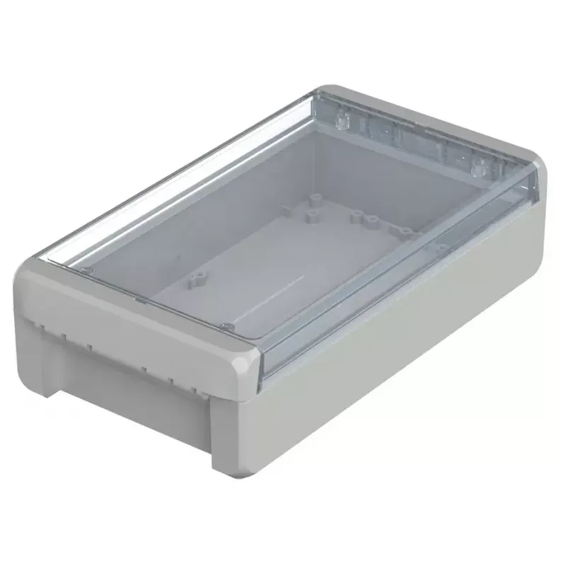 BOPLA EUROMAS II custodia a parete, policarbonato, grigio chiaro (RAL 7035), 60x125x231 mm 96025225