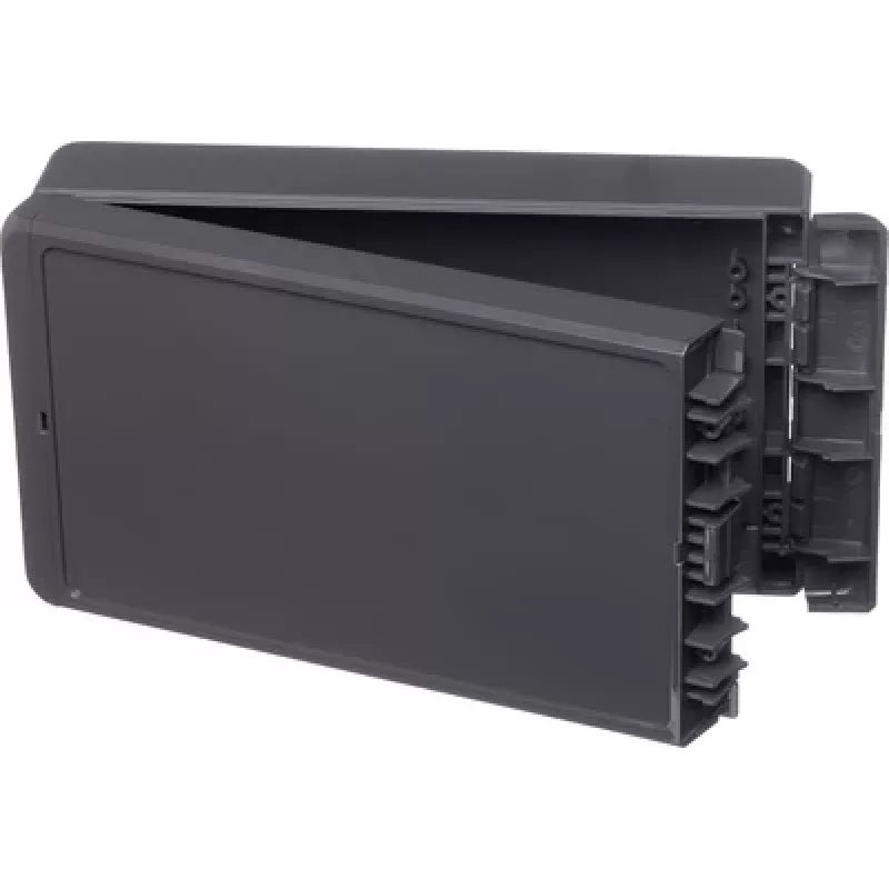 BOPLA CombiNorm-Connect custodia da parete, policarbonato, grigio grafite RAL 7024, 231 x 125 x 60 mm 96015224