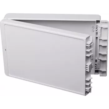 BOPLA EUROMAS II custodia a parete, policarbonato, grigio chiaro (RAL 7035), 271 x 170 x 60 mm, IP65, IK08 96016325