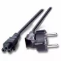 EFB Elektronik EK550.1,8 Cavo di alimentazione 1,8 m nero CEE 7/7 a IEC C5