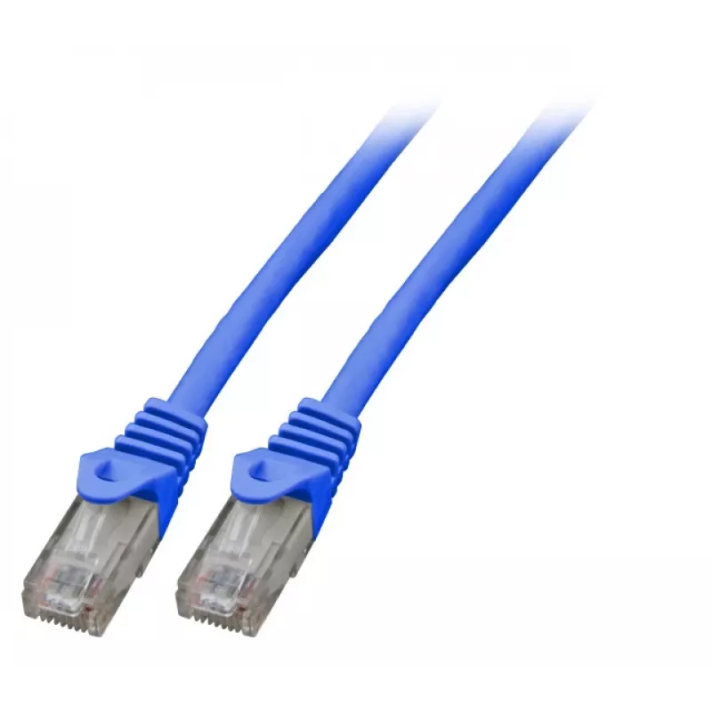 EFB-Elektronik Cavo patch RJ45 Cat.5e U/UTP LSZH CCA AWG24/7 blu 20m (K8110BL.20)