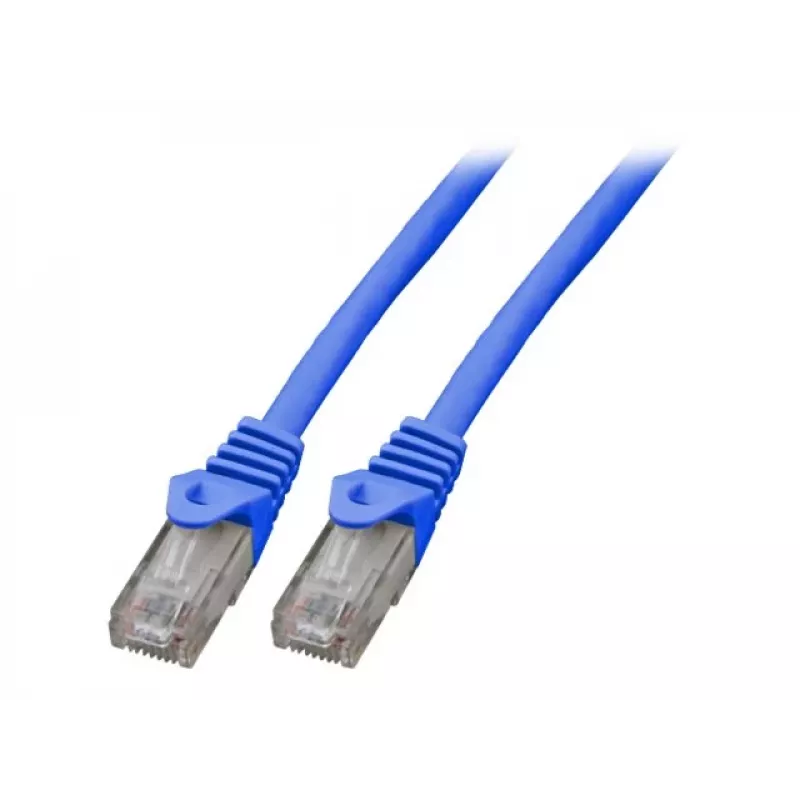 EFB-Elektronik Cavo patch RJ45 Cat.5e U/UTP LSZH CCA AWG24/7 blu 20m (K8110BL.20)