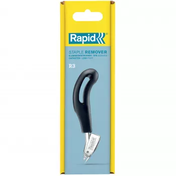 RAPID TOOLS R3 Estrattore pinze per sparapunti, argento/nero, ganasce in acciaio, impugnatura ergonomica 5001701