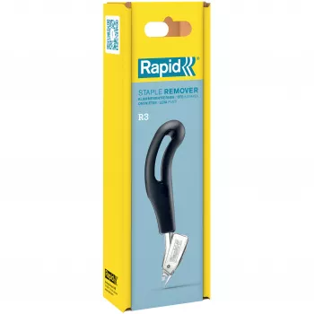 RAPID TOOLS R3 Estrattore pinze per sparapunti, argento/nero, ganasce in acciaio, impugnatura ergonomica 5001701