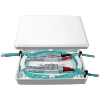 EFB Elektronik Micro scatola di giunzione per 4x connettore femmina SC simplex e 5 giunzioni a crimpare, 53701.1V2