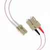 EFB-Elektronik jumper duplex LC-SC 50/125µ OM4 LSZH erika viola 2,0 mm 30 m O0323.30