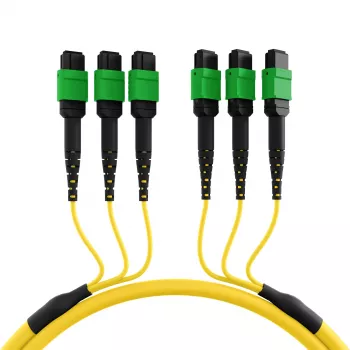 EFB MTPF48MTPFOS2-25-A cavo patch MTP APC monomodale OS2 48 fibre, 25 m, giallo
