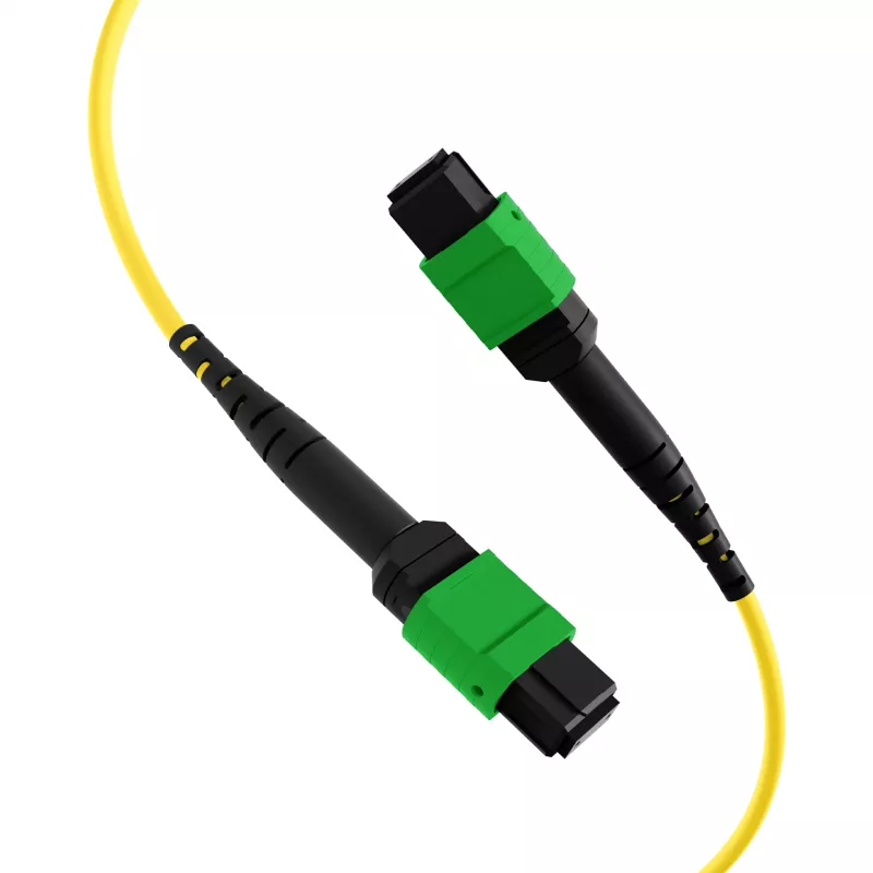 EFB MTPF48MTPFOS2-25-A cavo patch MTP APC monomodale OS2 48 fibre, 25 m, giallo