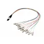 EFB MTP-M/LC cavo patch matrix 8 fibre OS2, LSZH giallo, 1 m