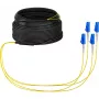 EFB Elektronik cavo trunk U-DQ ZN BH OS2 4E 1x4 LC-LC 30 m Dca LSZH G675A1 - cavo - 30 m O8303S30OS2