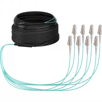 EFB Elektronik cavo trunk U-DQ ZN BH OM3 8G 1x8 LC-LC 10 m Dca LSZH O8322S10OM3