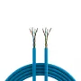 INFRALAN Cat.6A 500 MHz U/UTP Cavo di installazione a 4 coppie, AWG23, CPR B2ca, RAL5015 Blu, 305m 99960.305-CPR