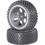 Reely 1:10 ruote complete buggy rally design a fori grigie 4 pz. (RE-6549729)
