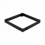 EFB PEL-SOK80VV.TS basamento rack 800x800x80 mm, ventilato, nero profondo
